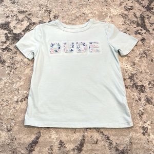 Boys S (6/7) Blue Dude Shirt